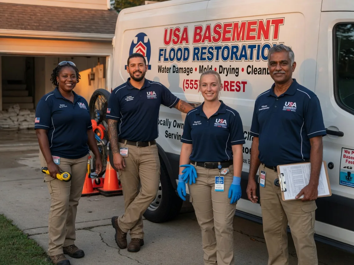 Basement Flood Cleanup company in Tatums, OK